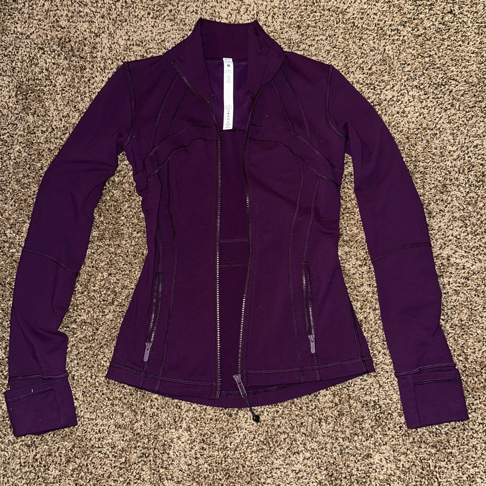 Lululemon Define Jacket Size 2 - purple